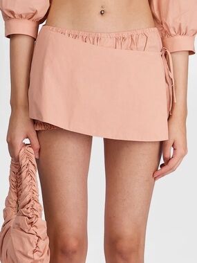 My Mum Made It Wrap Bloomer Shorts Peach Medium